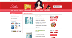 Desktop Screenshot of lidadaidaihualoseweight.com